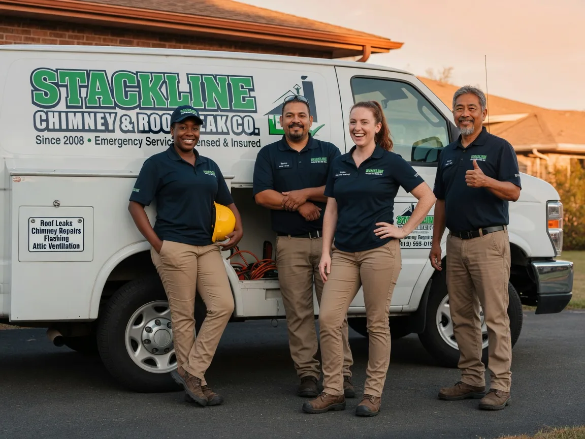Chimney flashing repair company in Harrington, DE